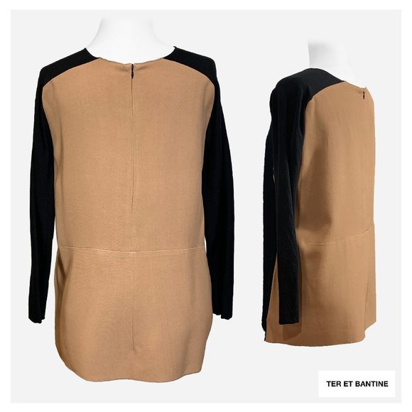 TER ET BANTINE Block Top Raw Edge on the front - Picture 2 of 4